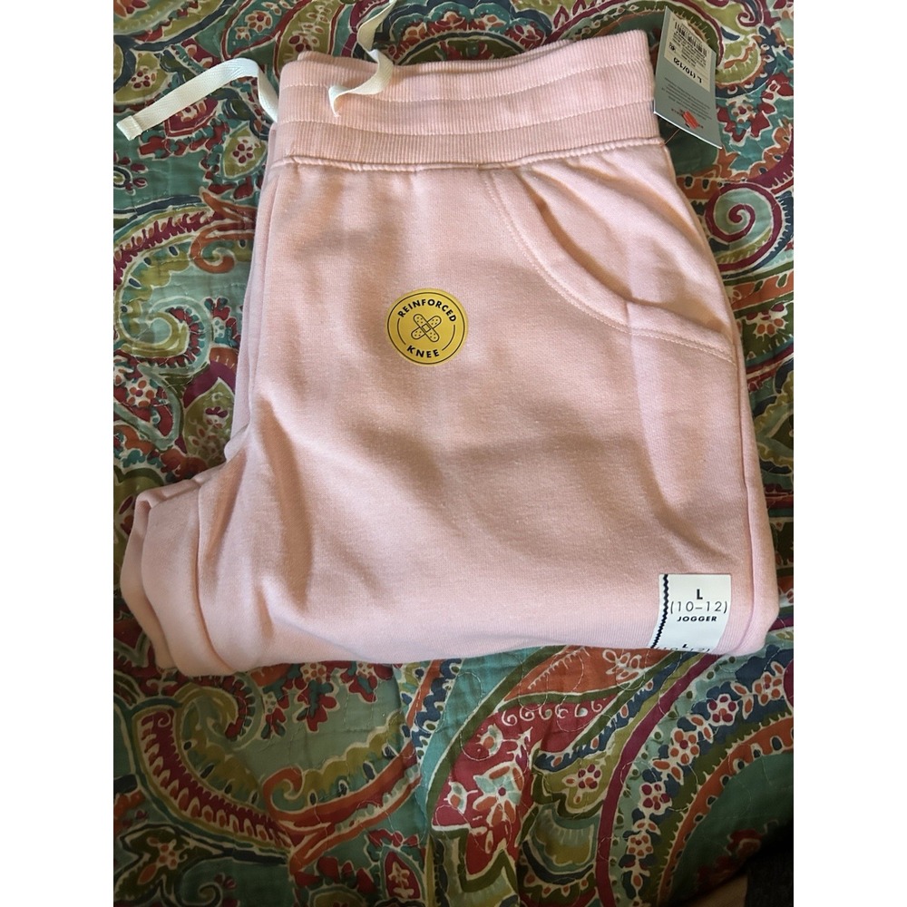 Cat & Jack Size 10/12 Pink‎ Joggers NWT